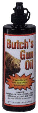 Butchs 02949 Black Powder Bore Shine 8 oz Squeeze Bottle