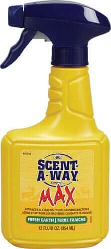 Scent-A-Way 07740 Max Odor Control Odor Eliminator Odorless Scent 12 oz Trigger Spray
