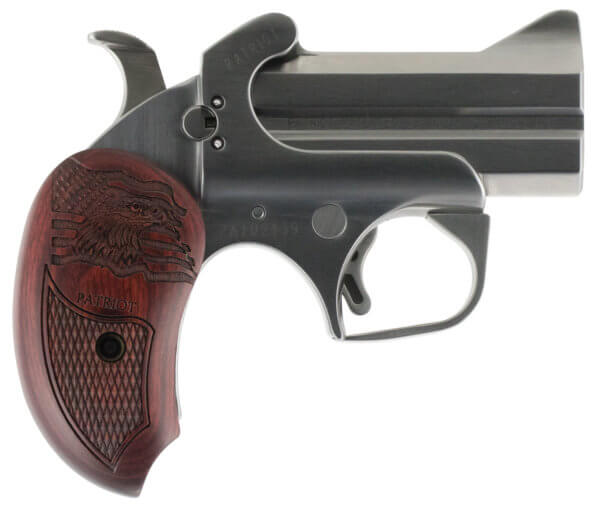 BOND ARMS PATRIOT W/HOLSTER .45LC/.410-2.5 3 S/S WOOD