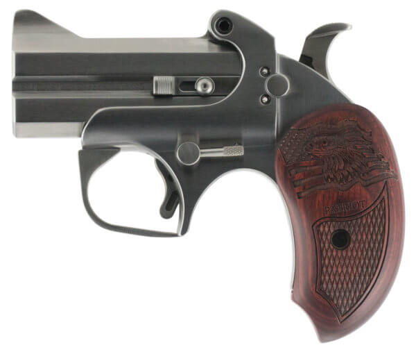 BOND ARMS PATRIOT W/HOLSTER .45LC/.410-2.5 3 S/S WOOD