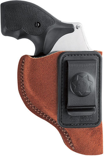 Bianchi 10380 6C IWB Tan Leather Belt Clip Fits 2″ Barrels/Ruger/Colt Charter Arms Right Hand
