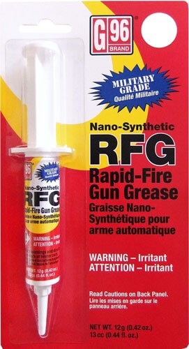 G96 RAPID FIRE GUN GREASE IN SYRINGE 13CC NANO SYNTHETIC