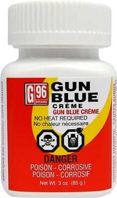 G96 CASE PACK OF 12 GUN BLUE CREME 3OZ. BLISTER PACKED
