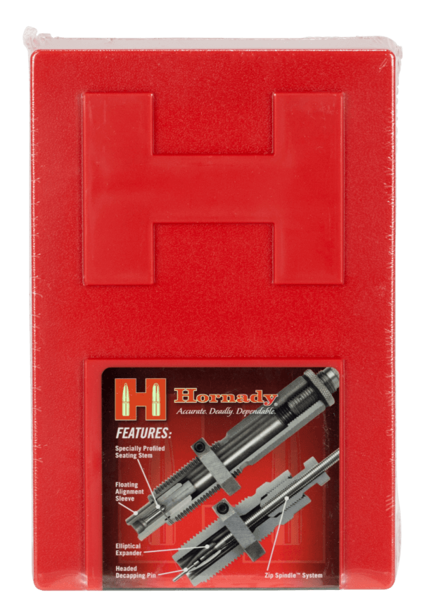 Hornady 546358 Custom Grade Series I 2-Die Set for 308 Win Includes Sizing/Seater