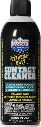 Lucas Oil 10905 Extreme Duty Contact Cleaner Against Grease Dust Oil 11 oz Aerosol