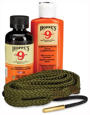 Hoppe’s 110040 1-2-3 Done Cleaning Kit 40 Cal/ 10mm Pistols (Clam Pack)