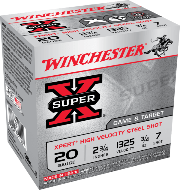Winchester Ammo WE28GT7 Super X Xpert High Velocity 28 Gauge 2.75″ 5/8 oz 1300 fps 7 Shot 25rd Box