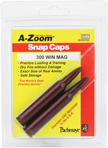 A-Zoom 12237 Rifle Snap Caps 300 Win Mag 2 Pkg.