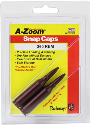 A-ZOOM METAL SNAP CAP .260 REMINGTON 2-PACK