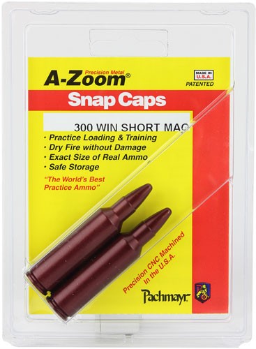 A-ZOOM METAL SNAP CAP .300 WIN. SHORT MAGNUM 2-PACK