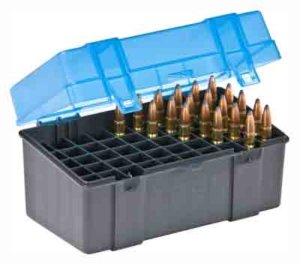 PLANO AMMO BOX LARGE RIFLE 50-RNDS FLIP TOP