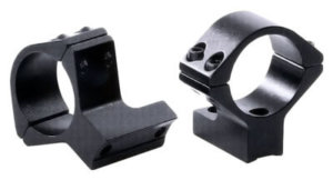 Browning 12311 Integrated Scope Mount System Scope Ring Set 2-Piece Weaver Low 1″ Tube Matte Black Aluminum