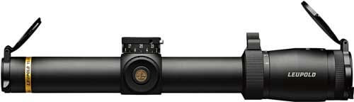 Leupold 171552 VX-6HD CDS 1-6x 24mm Obj 123.20-20.30 ft @ 100 yds FOV 30mm Tube Black Matte Finish Illuminated FireDot Duplex