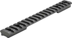 Leupold 175117 BackCountry Cross-Slot Weaver 1″ Diam Medium Aluminum Matte Black