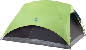 COLEMAN CARLSBAD DOME TENT W/ SCREEN ROOM 4 PERSON 9’X7’X4′