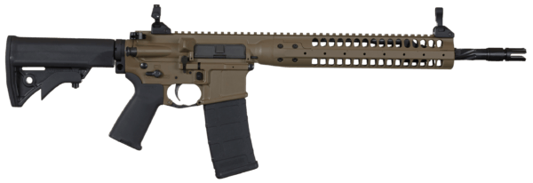LWRC ICR5CK16SPR Individual Carbine SPR 5.56x45mm NATO 16.10 30+1 Flat Dark Earth Cerakote  Black Adjustable Stock  Magpul MOE+ Grip”