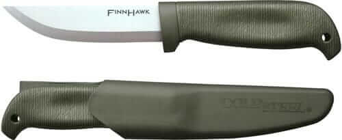 COLD STEEL FINN HAWK 4 CURVED BELLY BLADE W/ SECURE-EX SHTH
