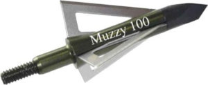 MUZZY BROADHEAD MX-3 3-BLADE 100GR 1 1/4 CUT 3PK