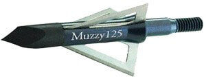 MUZZY BROADHEAD STANDARD 3-BLADE 125GR 1 3/16 CUT 6PK