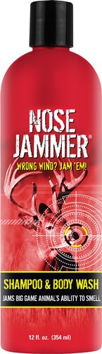 NOSE JAMMER SHAMPOO AND BODY WASH 12 OUNCES SQUEEZE BOTTLE