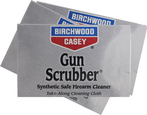 Birchwood Casey 33312 Gun Scrubber Take Alongs Wipes 12 PK