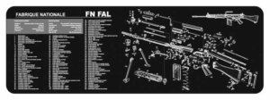 TekMat TEKR36FNFAL FN-FAL Cleaning Mat Black/White Rubber 36″ Long FN-FAL Parts Diagram