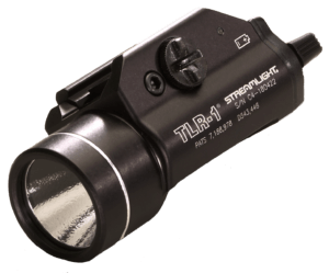 Streamlight 69110 TLR-1 Weapon Light For Handgun 300 Lumens Output White LED Light Picatinny/Weaver Mount Black Anodized Aluminum