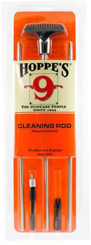 HOPPES CLEANING ROD .177 CAL. 3-PC RIFLE/AIRGUN S/S