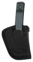 Blackhawk 40AM01BK Multi-Use IWB/OWB Size 01 Black Nylon Belt Clip Fits Medium Autos Fits 3-4″ Barrel Ambidextrous