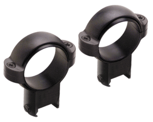 Burris 420072 Rimfire Scope Ring Set Black Gloss Steel 1″ Tube Medium .22″ Grooved Receiver