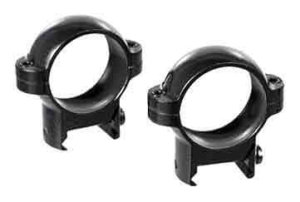 Burris 420521 Zee Signature Scope Ring Set Matte Black Steel 1″ Tube Medium Weaver