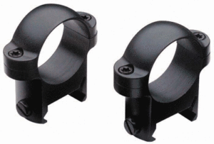 Burris 420520 Signature Zee Scope Ring Set Weaver Medium 1″ Tube Black Gloss Steel