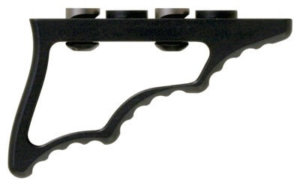 Ergo 4201SSBK SureStop Tactical Rail Hand Stop Made of Polymer With Black Smooth Finish for Picatinny Rail