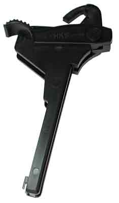 HKS 452 Double Stack Mag Loader Adjustable Style made of Plastic with Black Finish for 45 ACP Pistols