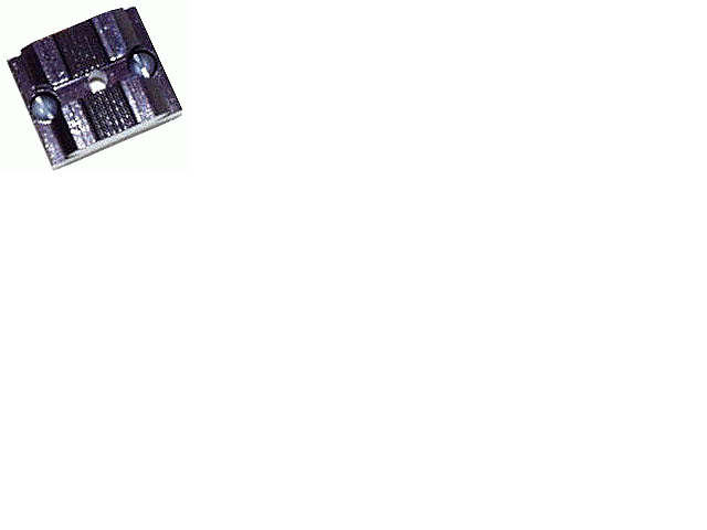 WEAVER BASE TOP MOUNT #96 1-PC ALUMINUM BLACK