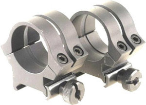 Weaver Mounts 49055 Quad Lock 1″ Medium Quick Detach Silver Aluminum