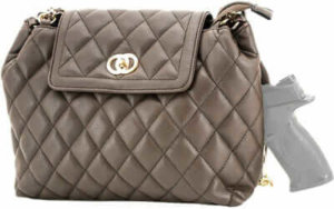 CAMELEON COCO CONCEALED CARRY PURSE-QUILTED STYLE HANDBAG BN