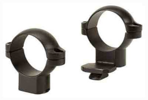 Leupold 49914 Dual Dovetail Scope Ring Set Dual Dovetail Low 1″ Tube Black Gloss Steel