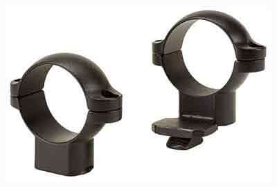 Leupold 49912 Standard Scope Ring Set Extended High 1″ Tube Black Gloss Steel