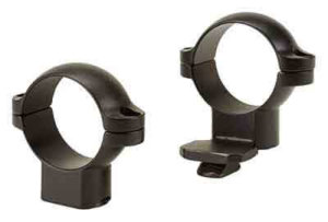 Leupold 49913 Standard Scope Ring Set Extended High 1″ Tube Matte Black Steel