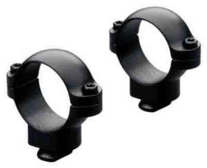 Leupold 49917 Dual Dovetail Scope Ring Set Dual Dovetail High 1″ Tube Black Gloss Steel