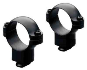 Leupold 49917 Dual Dovetail Scope Ring Set Dual Dovetail High 1″ Tube Black Gloss Steel