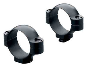 Leupold 49956 Standard Scope Ring Set Medium 30mm Tube Matte Black Steel