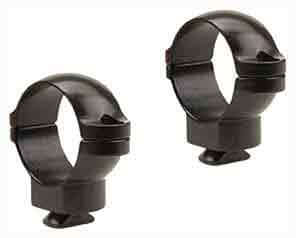 Leupold 49958 Dual Dovetail Scope Ring Set Dual Dovetail High 30mm Tube Matte Black Steel