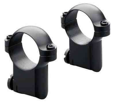 Leupold 54231 Ringmounts Rimfire Scope Ring Set .22 Rimfire Dovetail Medium 1″ Tube Black Gloss Steel