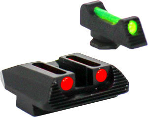 WILLIAMS FIRE SIGHT SET FOR S&W M&P 22 COMPACT CLICK ADJ