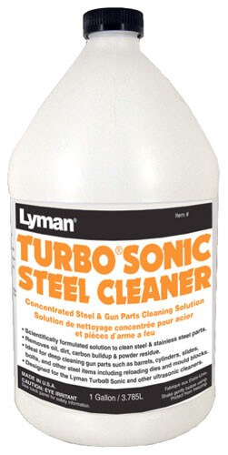 LYMAN TURBO SONIC GUN PARTS CLEANING CONCENTRATE 1-GALLON