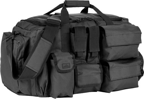 RED ROCK OPERATIONS DUFFLE BAG 7 EXTERNAL UTILITY POUCHES BLK