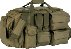 RED ROCK OPERATIONS DUFFLE BAG 7 EXTERNAL UTILITY POUCHES OD