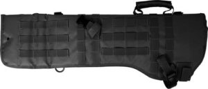 RED ROCK MOLLE RIFLE SCABBARD BLACK